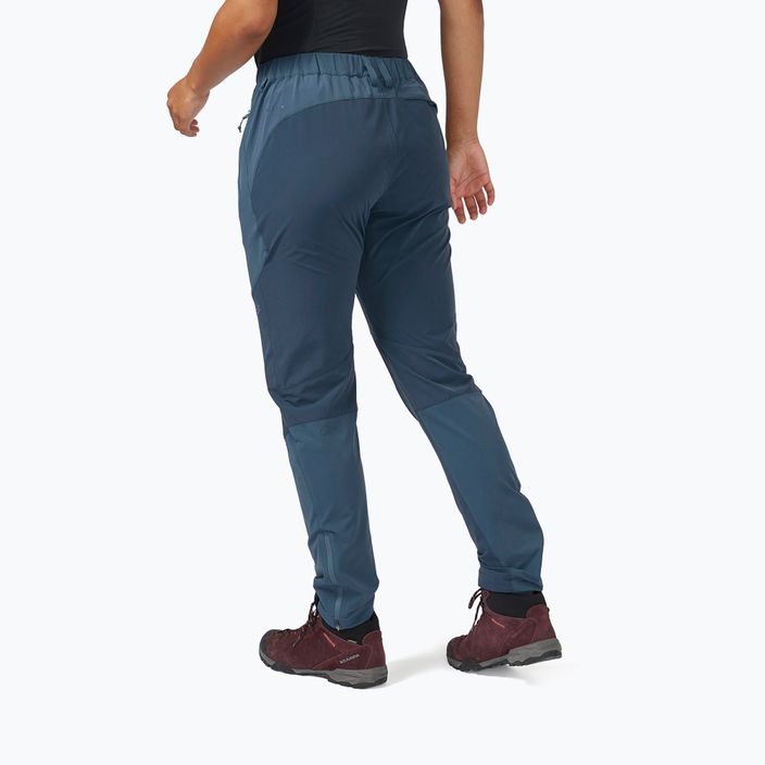 Women's softshell trousers Rab Torque Mountain orion blue/blue night 2
