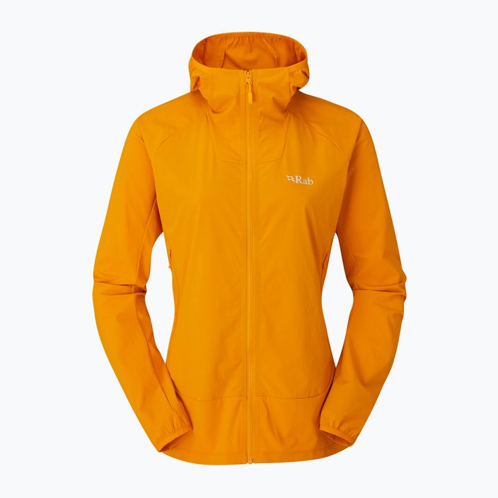 Women's softshell jacket Rab Borealis orange QWS-39 4