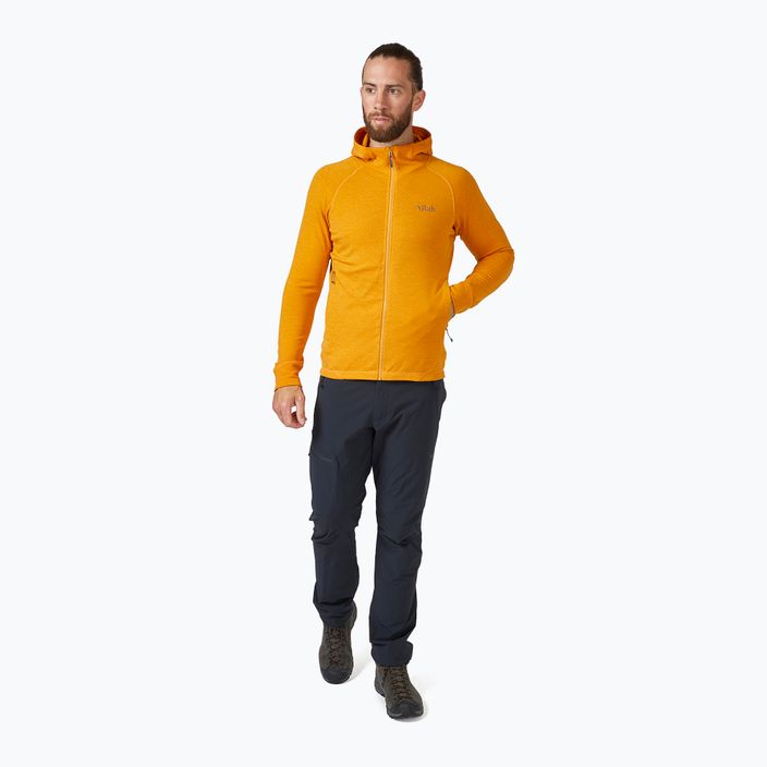 Men's trekking jacket Rab Nexus Hoody orange QFF-70 3