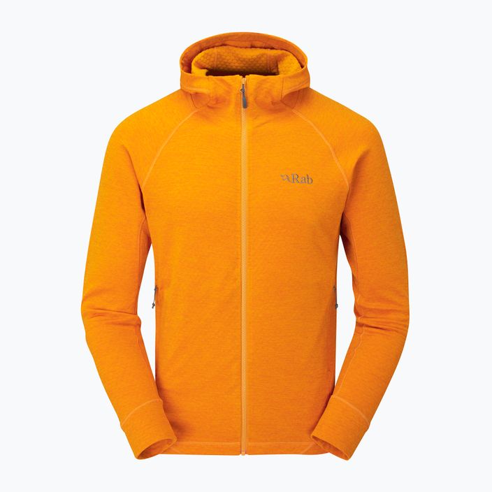 Men's trekking jacket Rab Nexus Hoody orange QFF-70 4