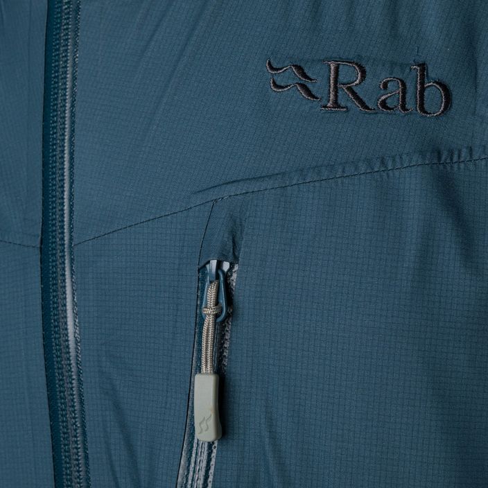 Rab Latok Paclite Plus men's rain jacket blue QWH-55 11