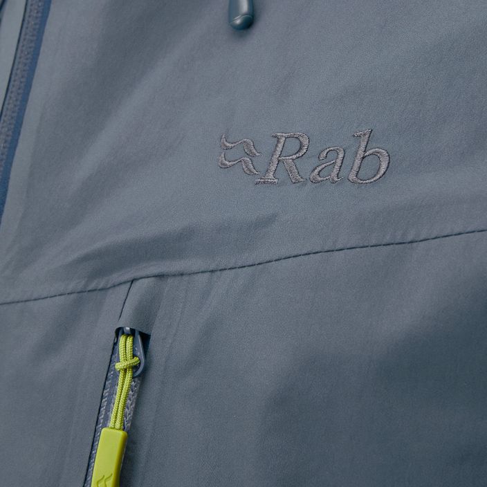 Rab Latok Paclite Plus men's rain jacket blue QWH-55 7