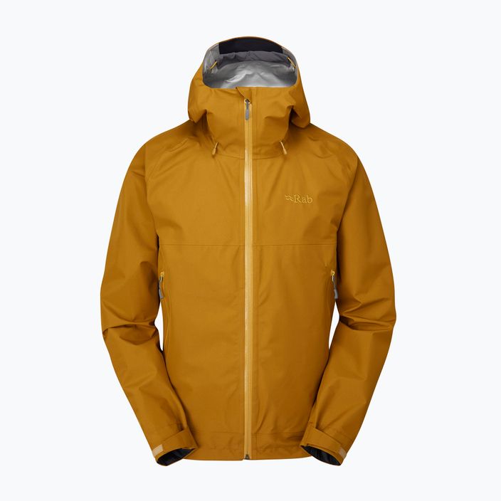 Rab Namche Paclite footprint men's rain jacket 4