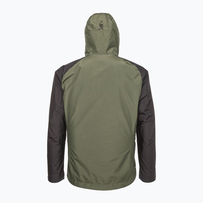 Rab Namche Paclite men's rain jacket green QWH-59 11