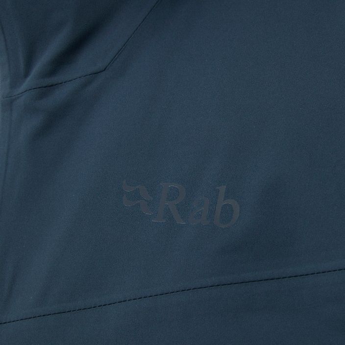 Rab Kinetic 2.0 men's rain jacket navy blue QWG-74 6