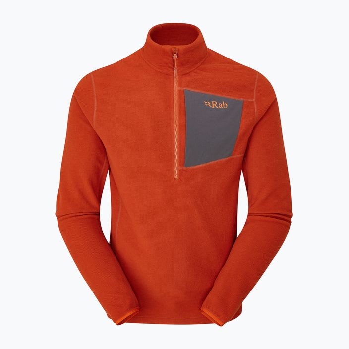 Men's Rab Tecton Pull-On sweatshirt red clay 7