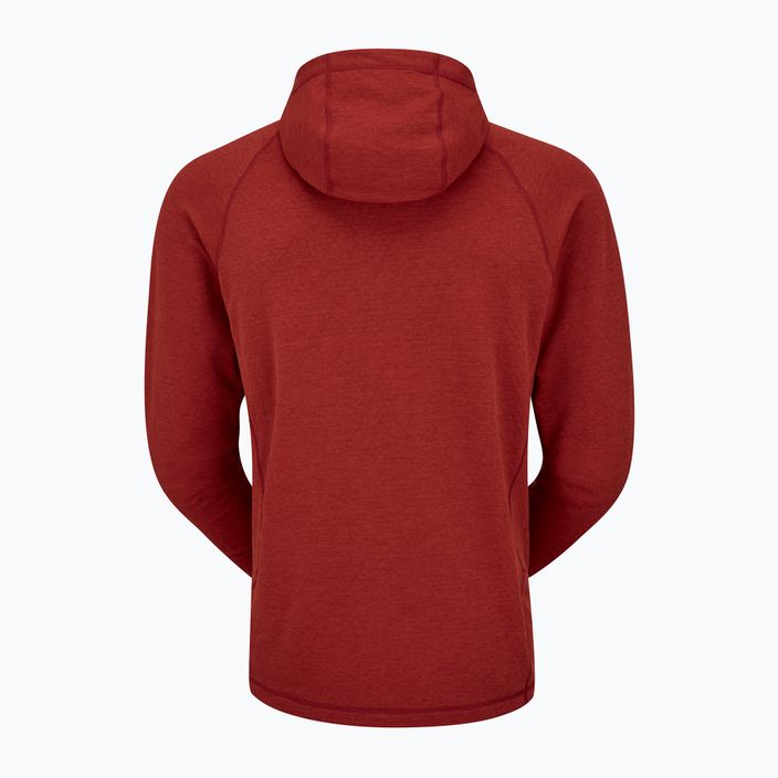 Men's Rab Nexus Hoody tuscan red sweatshirt 6