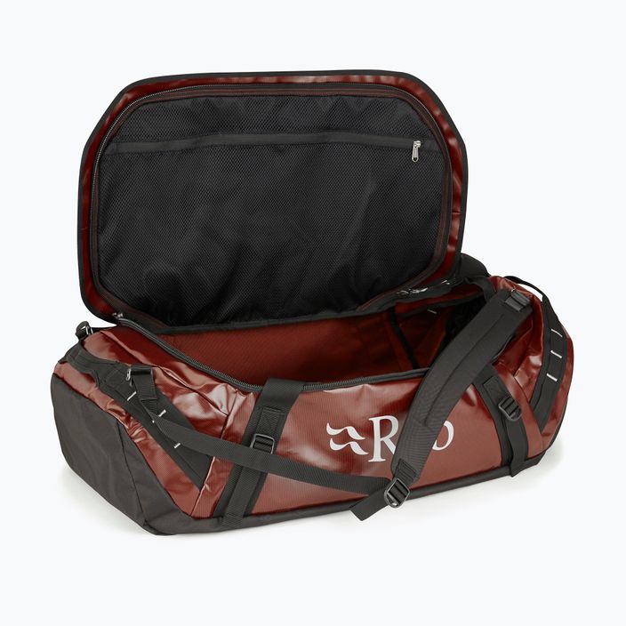 Rab Expedition Kitbag II 50 l red clay travel bag 4