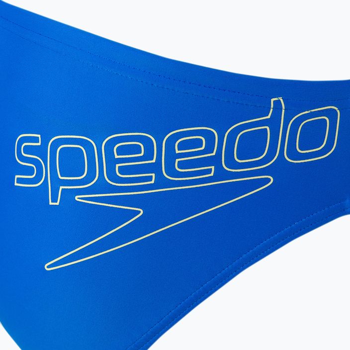 Speedo Logo Brief children's swim briefs blue 8-00314914372 4