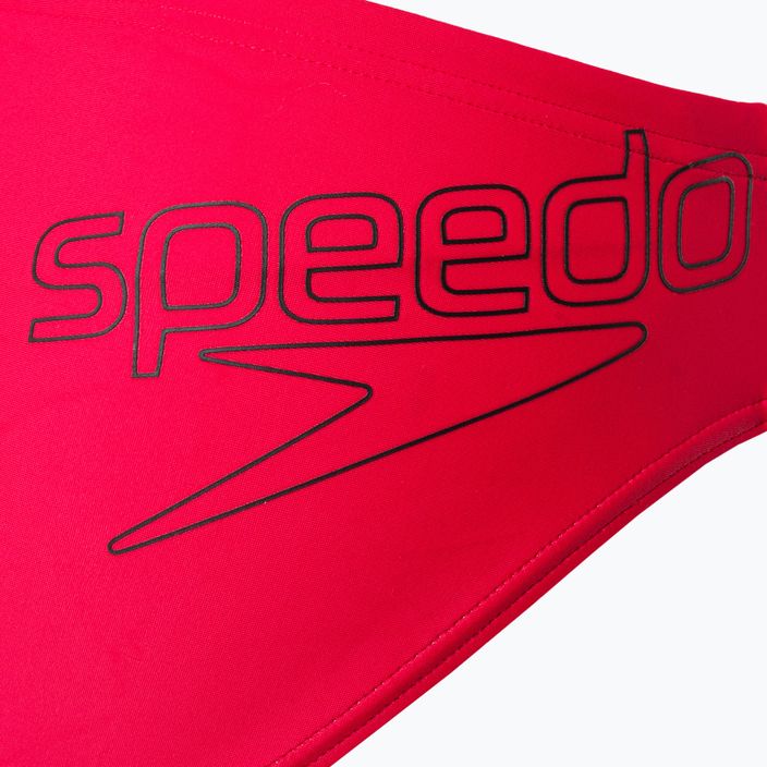 Speedo Logo Brief children's swim briefs red 8-00314914374 3