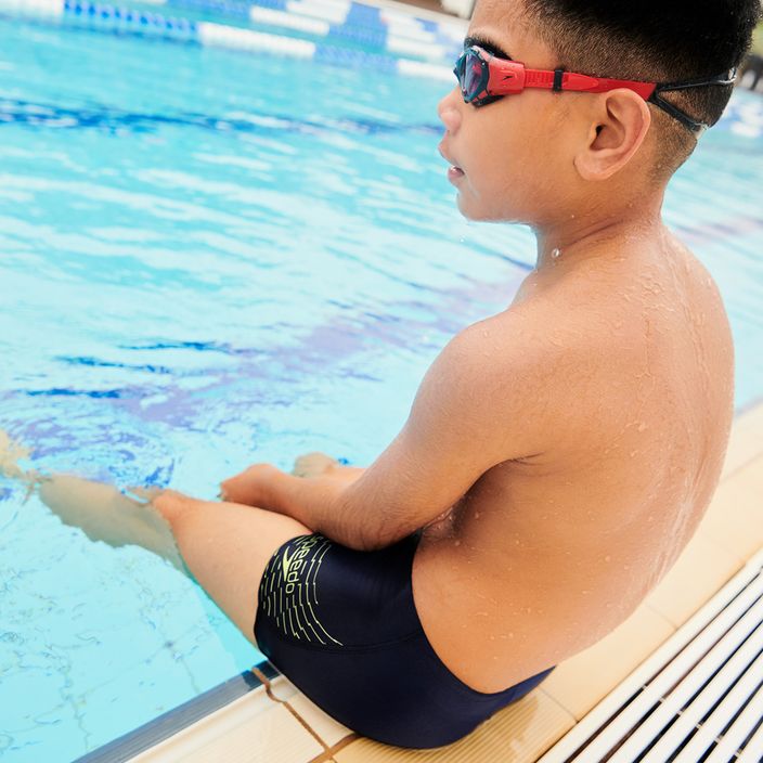 Speedo Medley Logo Aquashort children's swim trunks navy blue 8-1241006864 9