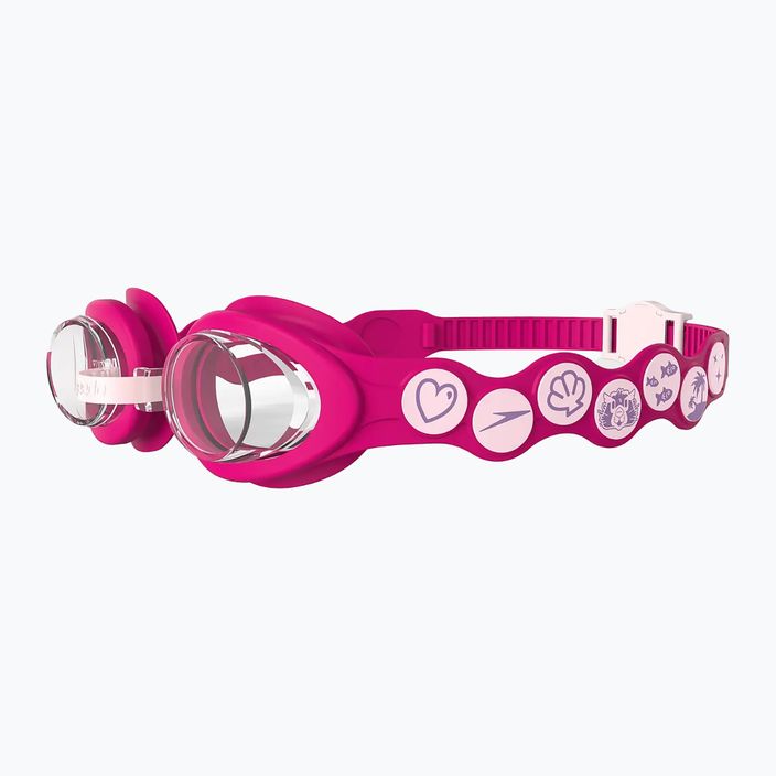 Speedo Infant Spot children's swimming goggles blossom/electric pink/clear 2