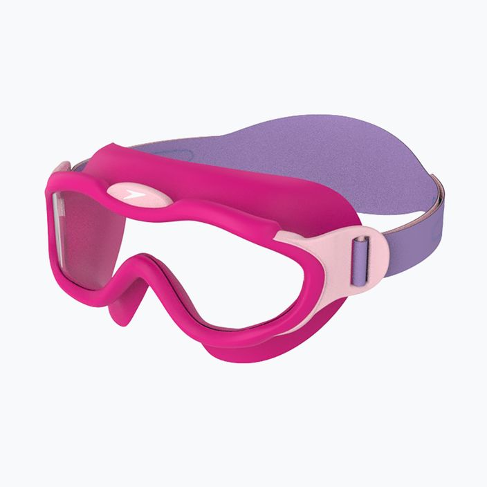 Speedo Sea Squad Children's Swim Mask Jr electric pink/miami lilac/blossom/clear 6