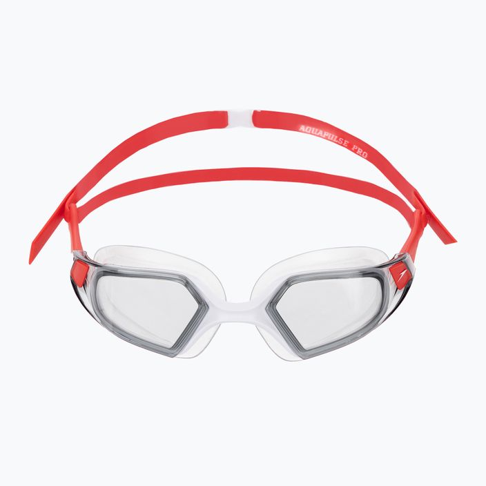 Speedo Aquapulse Pro red/white swimming goggles 2