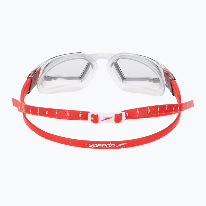 Speedo Aquapulse Pro red/white swimming goggles 5