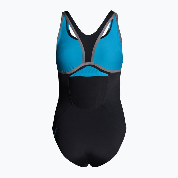 Speedo Hyperboom Splice Flyback women's one-piece swimsuit black 8-00305015160 2