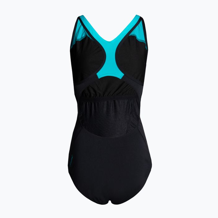 Speedo Plastisol Laneback one-piece swimsuit black 8-00305414840 2