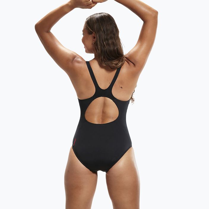 Speedo Placement Muscleback one-piece swimsuit black 8-00305814836 7