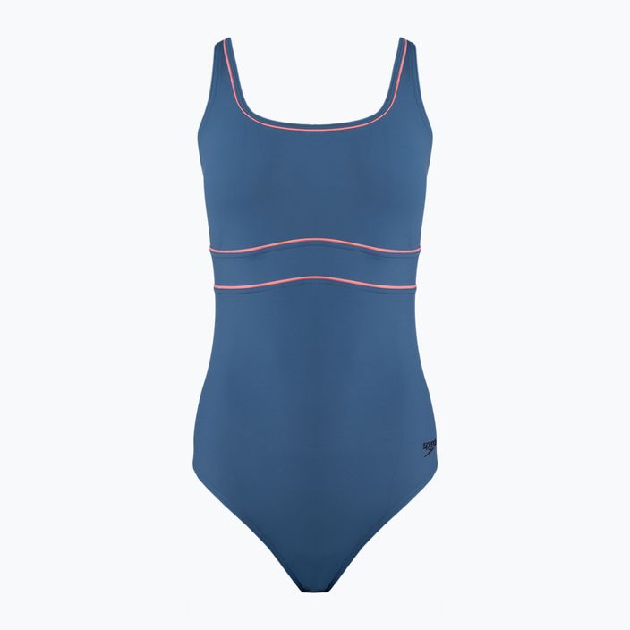 Speedo New Contour Eclipse blue one-piece swimsuit 8-00306715472