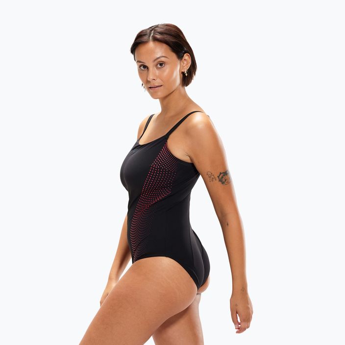 Speedo women's one-piece swimsuit rystalLux Printed Shaping black 8-00306915111 6