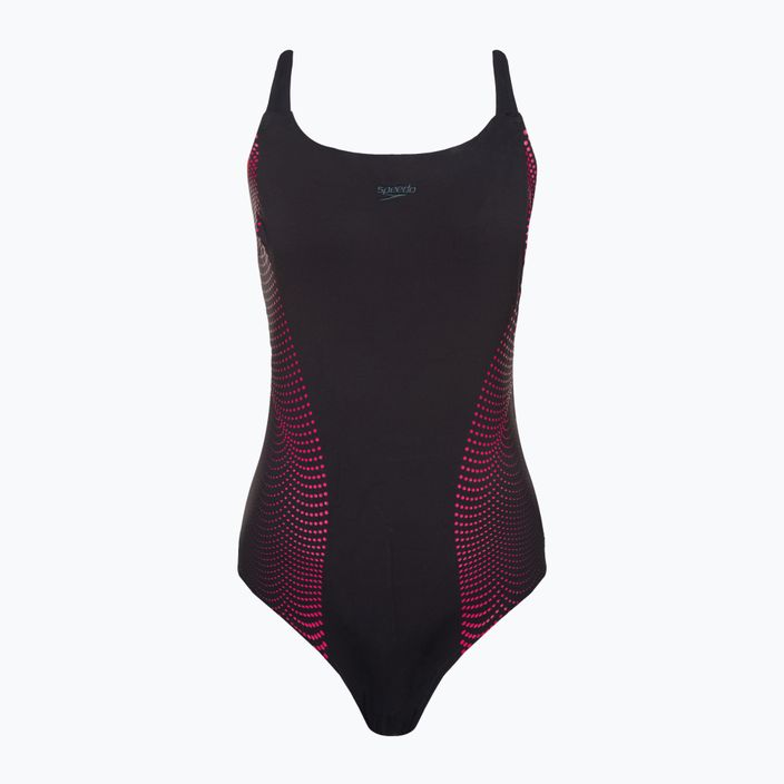 Speedo women's one-piece swimsuit rystalLux Printed Shaping black 8-00306915111