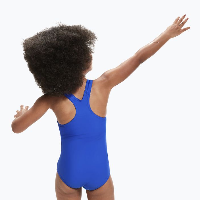 Speedo children's one-piece swimsuit Digital Printed Swimsuit blue 8-0797015161 5