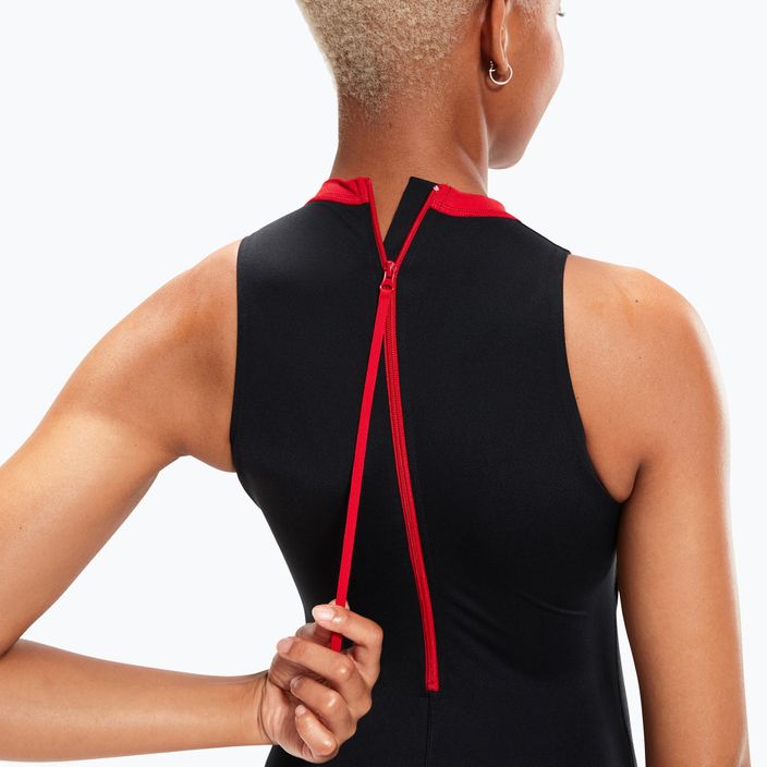 Speedo women's one-piece swimsuit Digital Placement Hydrasuit black-red 8-1244515213 9