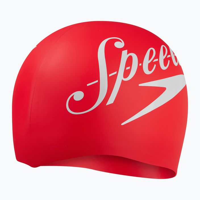 Speedo Logo Placement swimming cap red 8-0838514614 2