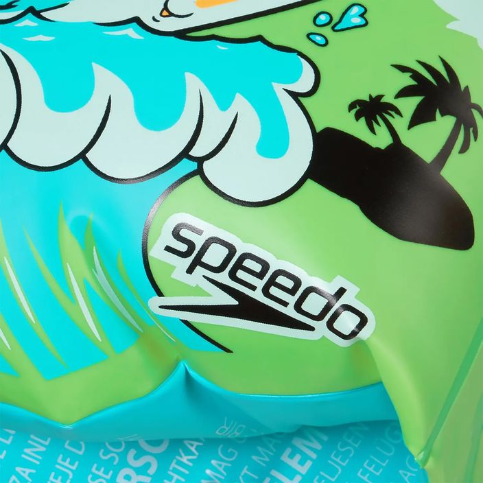 Speedo Character Printed Children's Swim Gloves chima azure blue/fluro green 3