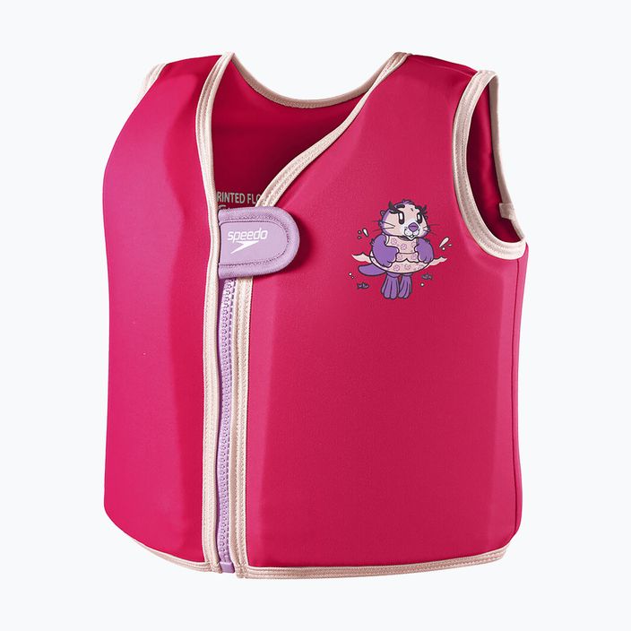 Speedo Children's Printed Float Vest pink 8-1225214687 4