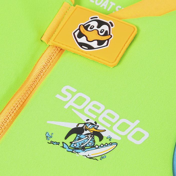 Speedo Children's Printed Float Suit Green 8-1225814682 3