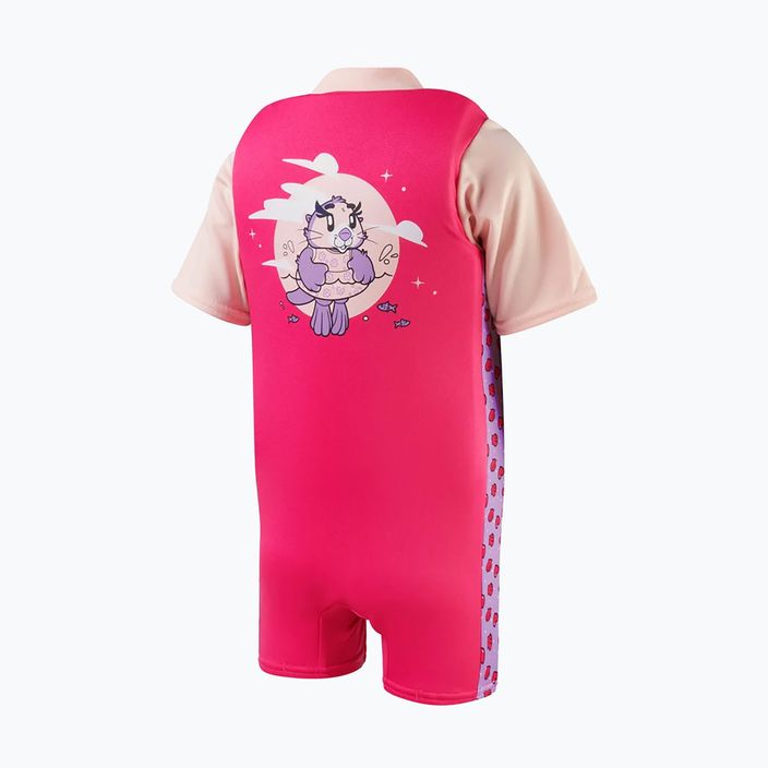 Speedo Children's Printed Float Suit pink 8-1225814683 2