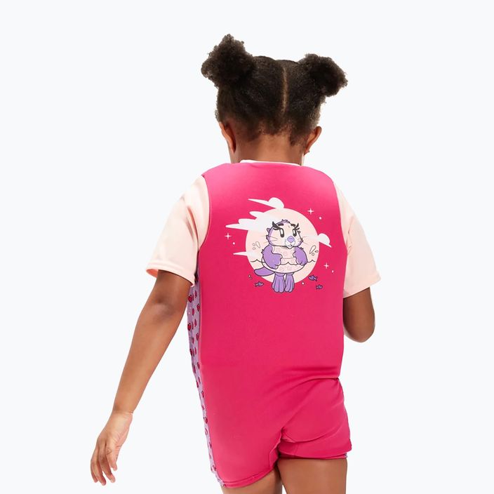 Speedo Children's Printed Float Suit pink 8-1225814683 5