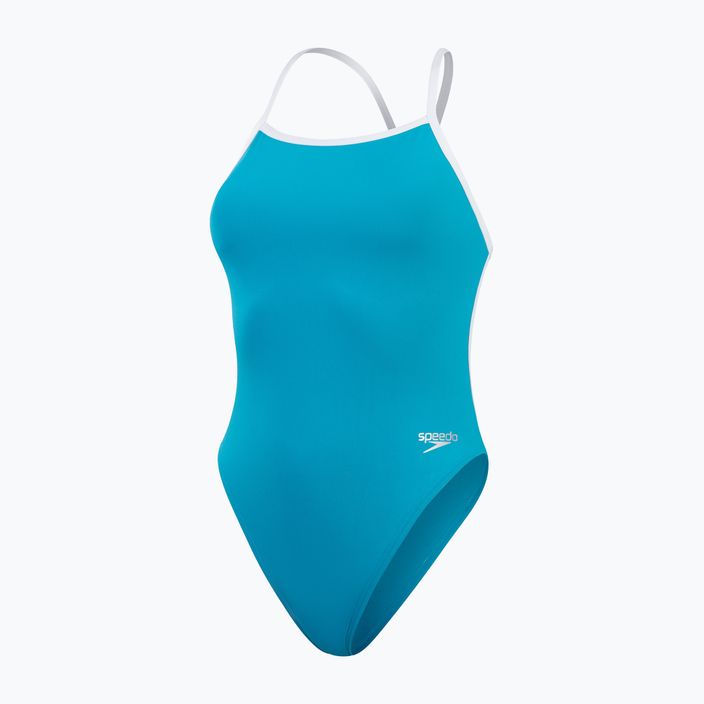 Speedo Solid Vback bolt/white women's one-piece swimsuit 2
