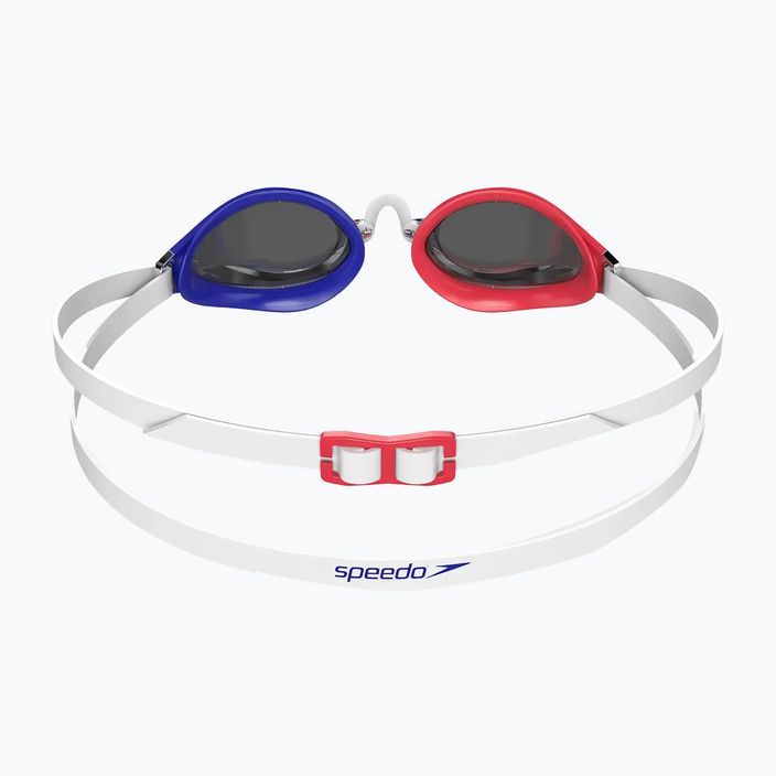 Speedo Fastskin Speedsocket 2 Mirror red/white/blue swimming goggles 3