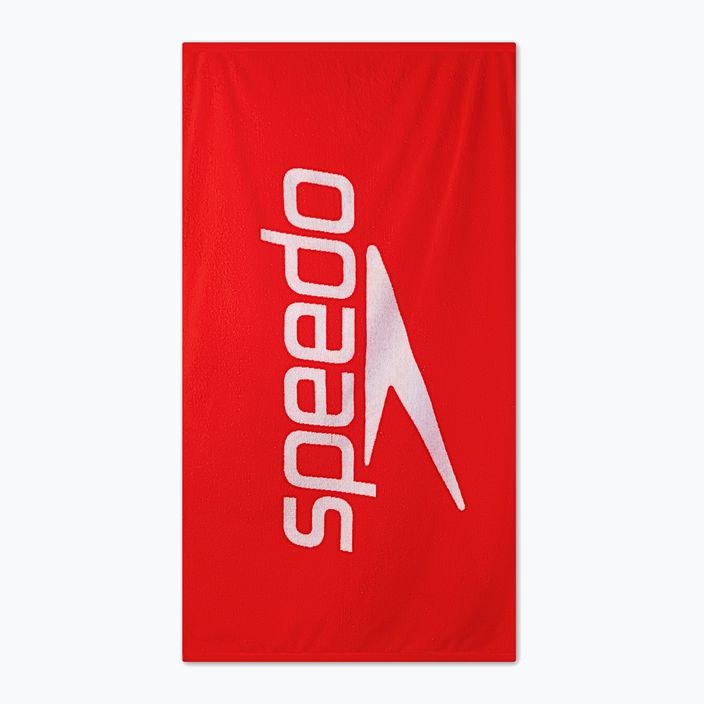 Speedo Logo Towel fed red/white