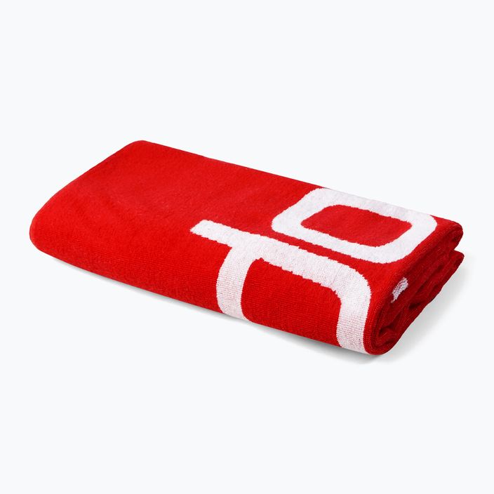 Speedo Logo Towel fed red/white 2