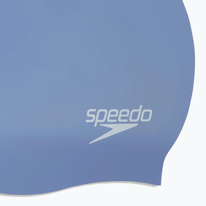 Speedo Long Hair blue/purple swimming cap 3