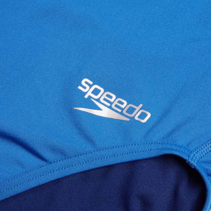 Speedo one-piece swimsuit Solid Vback servres blue 3