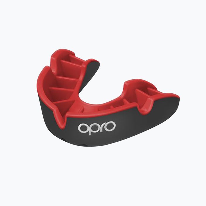 Opro Silver jaw protector black 2