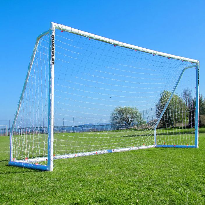 QuickPlay Q-Fold Match football goal 500 x 200 cm white