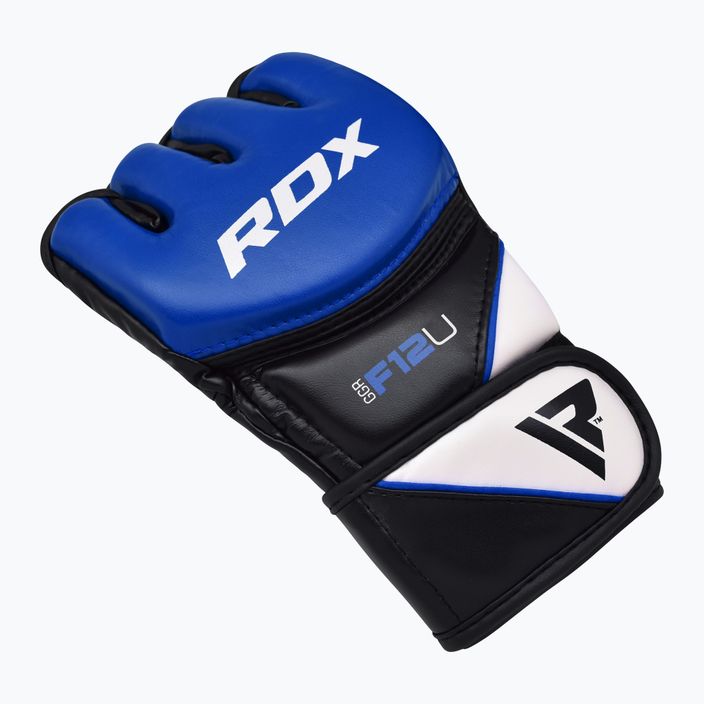 RDX Glove New Model GGRF-12U blue grappling gloves 4