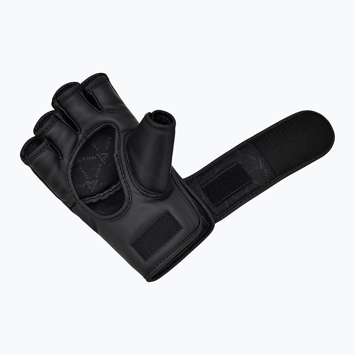 RDX New Model grappling gloves black GGR-F12B 10