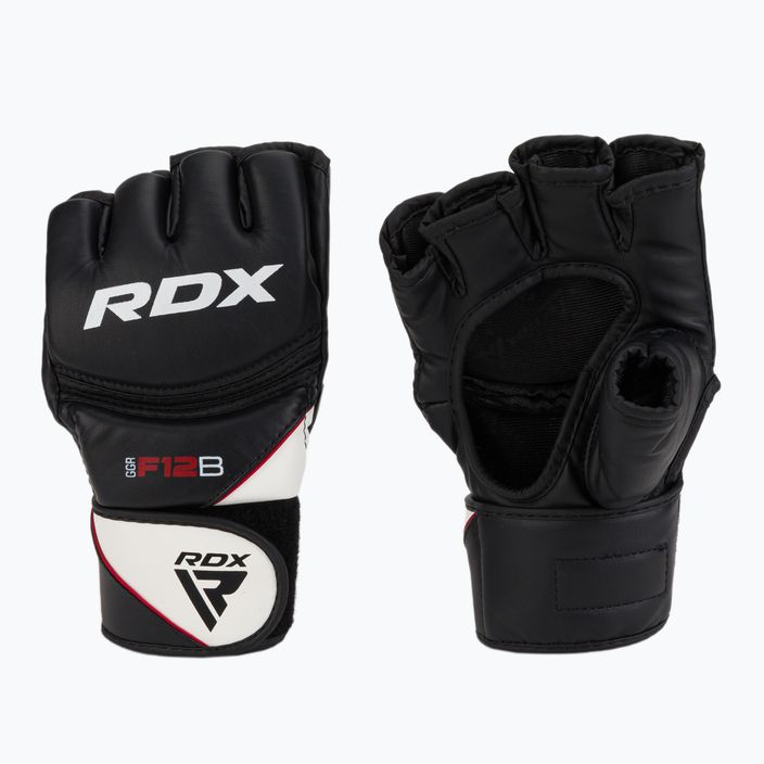 RDX New Model grappling gloves black GGR-F12B 3