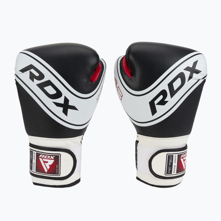 RDX children's boxing gloves black and white JBG-4B