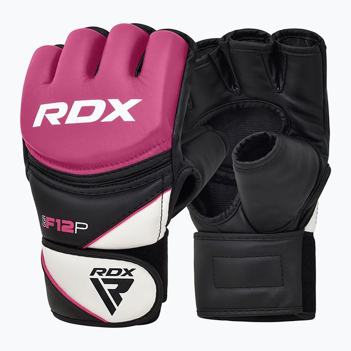 RDX New Model grappling gloves pink GGRF-12P 7