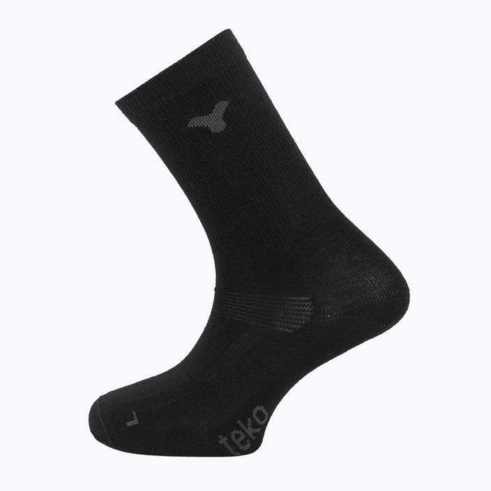 TEKO Ecobaseliner 1.0 Merino trekking socks 2 pairs black 2