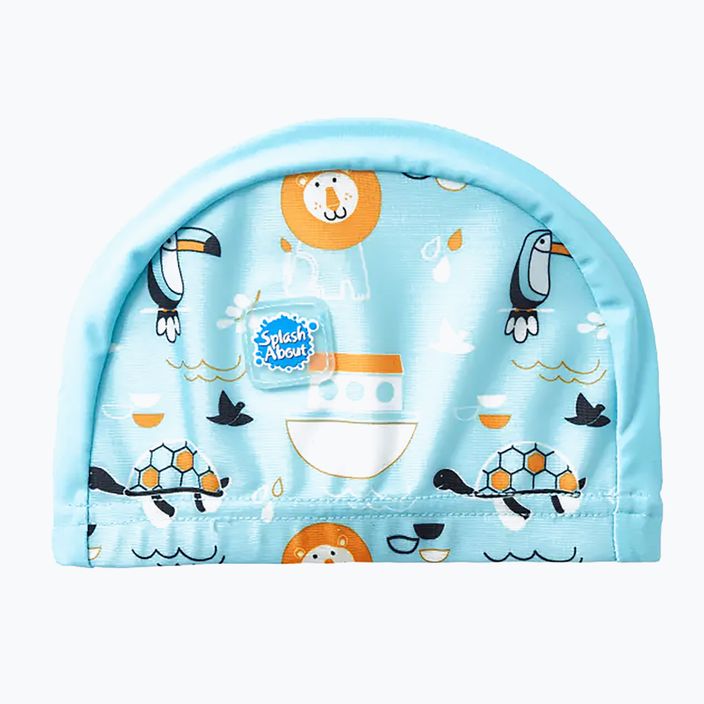 Children's swimming cap Splash About Noah's Ark blue SHNOA18 4
