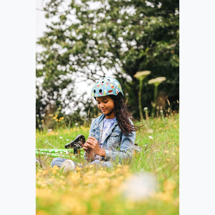 Hornit IceCream blue/multicolor children's bike helmet 11