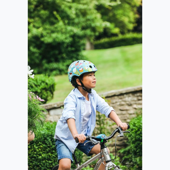 Hornit IceCream blue/multicolor children's bike helmet 13